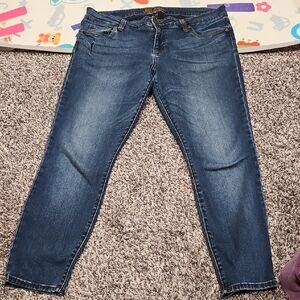 Kut from the Kloth Dark Blue Skinny Jeans